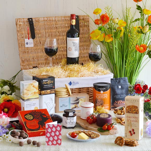 Connoisseur's Wine and Cheese Basket